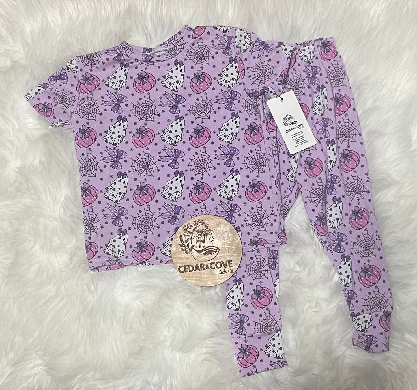 Purple ghost lounge set