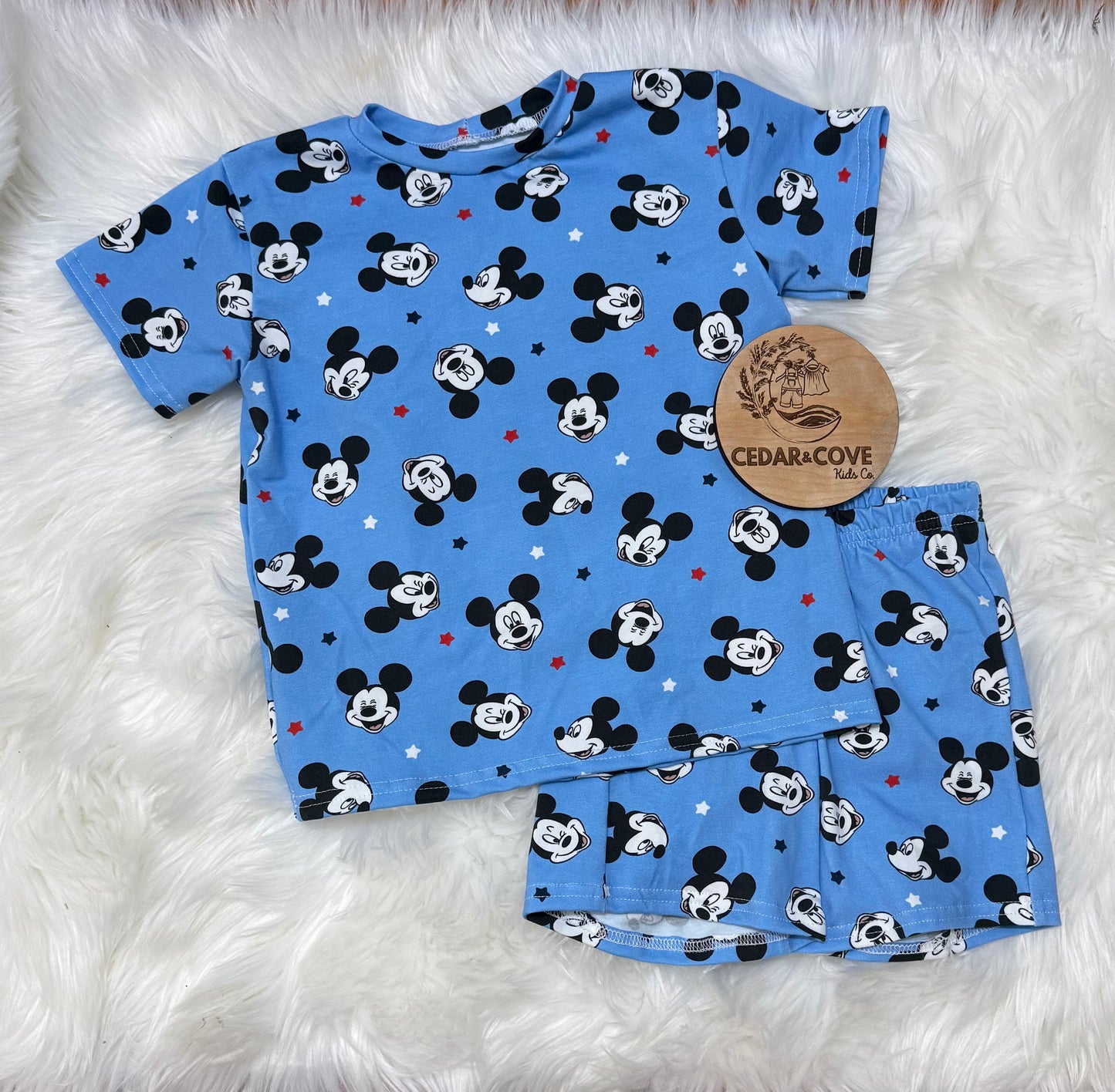 Patriotic Mouse lounge set (3T & 5T only)