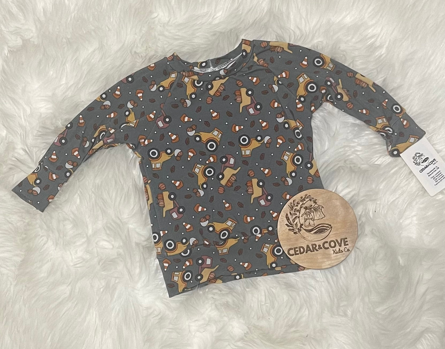 Pumpkin Construction raglan