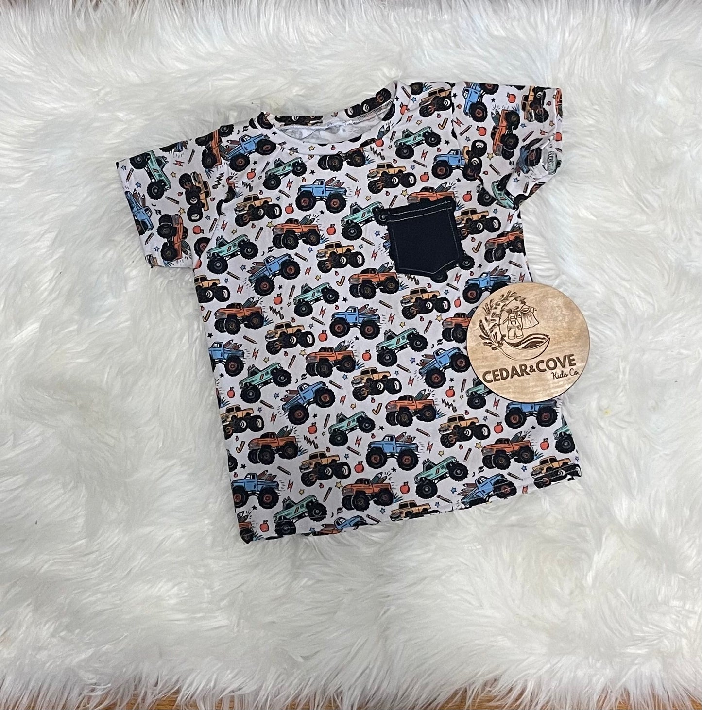 Pencil trucks bamboo pocket tshirt