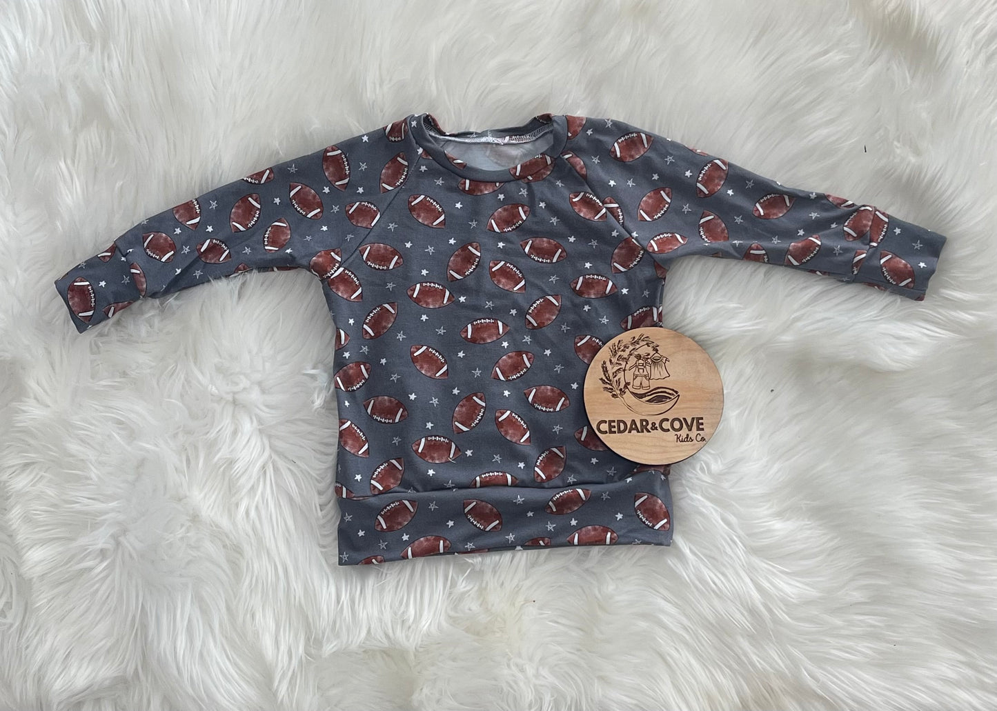 Football Relaxed raglan