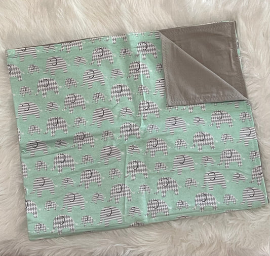 Elephant toddler blanket