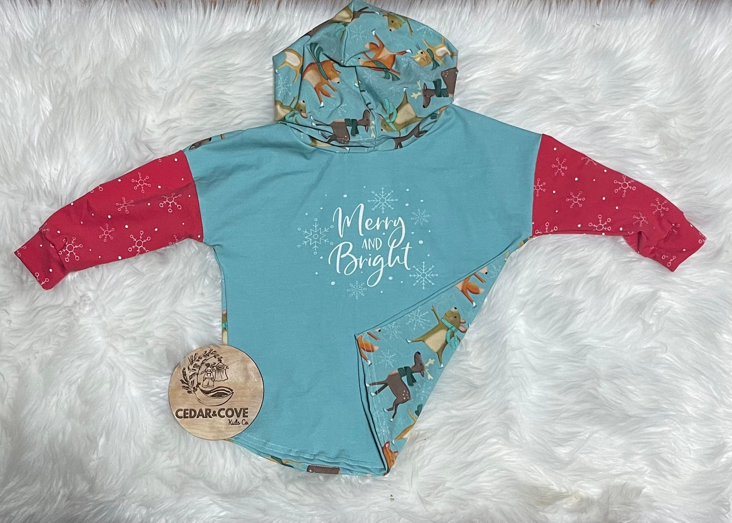 Winter friends dolman (merry&bright panel)