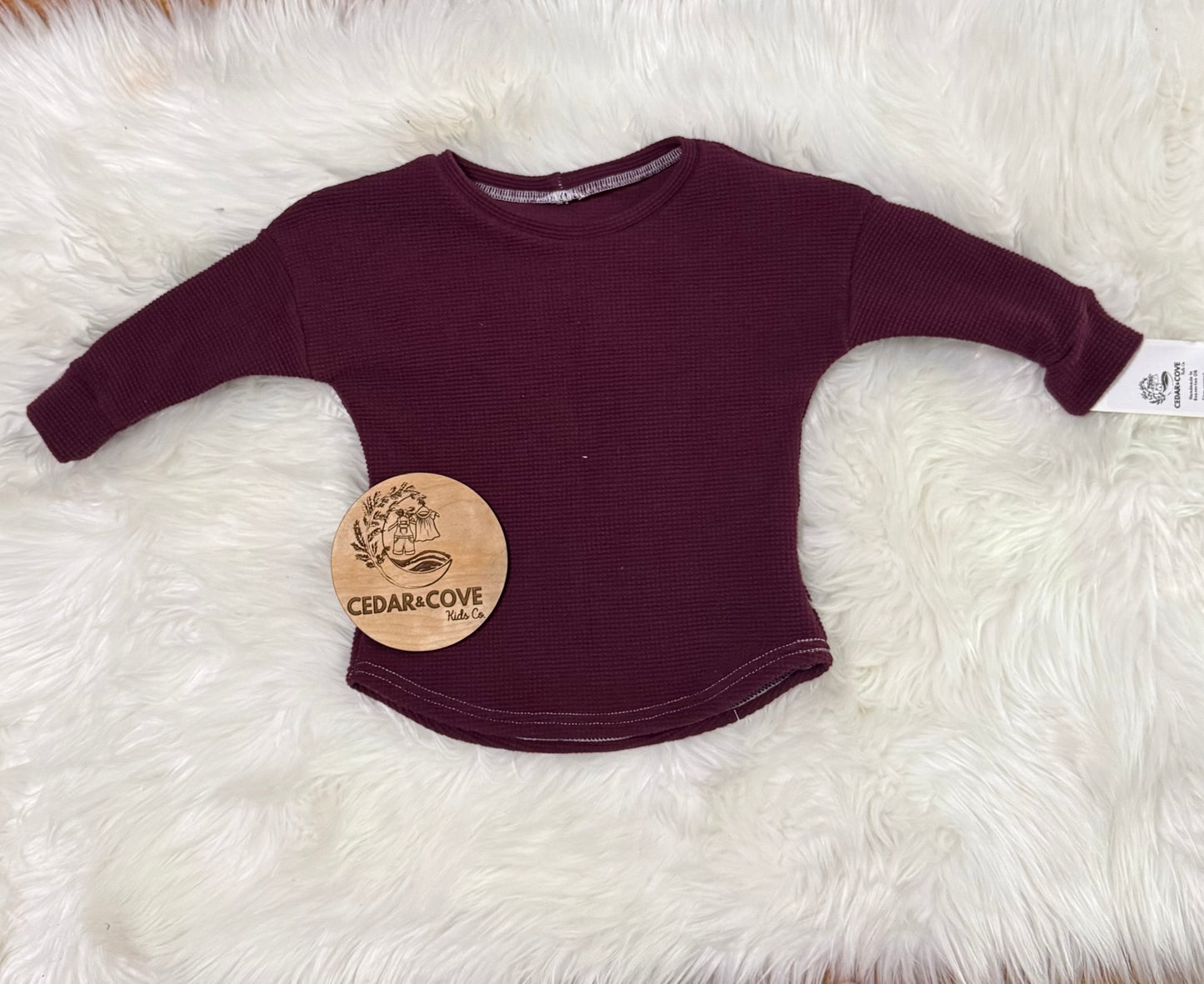 Purple Waffle Dolman