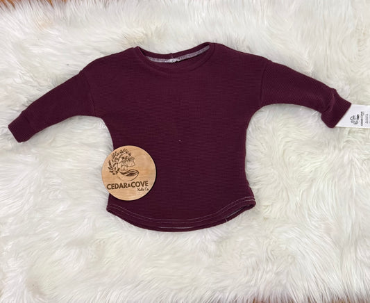 Purple Waffle Dolman