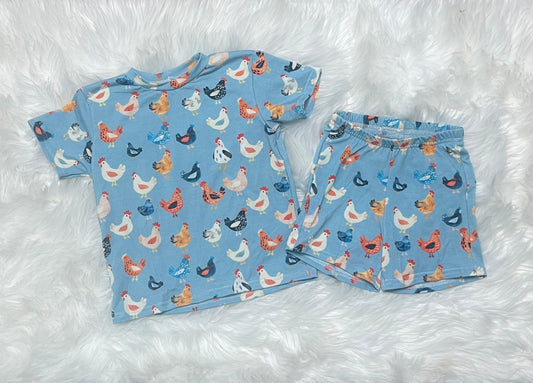 Chicken bamboo lounge set