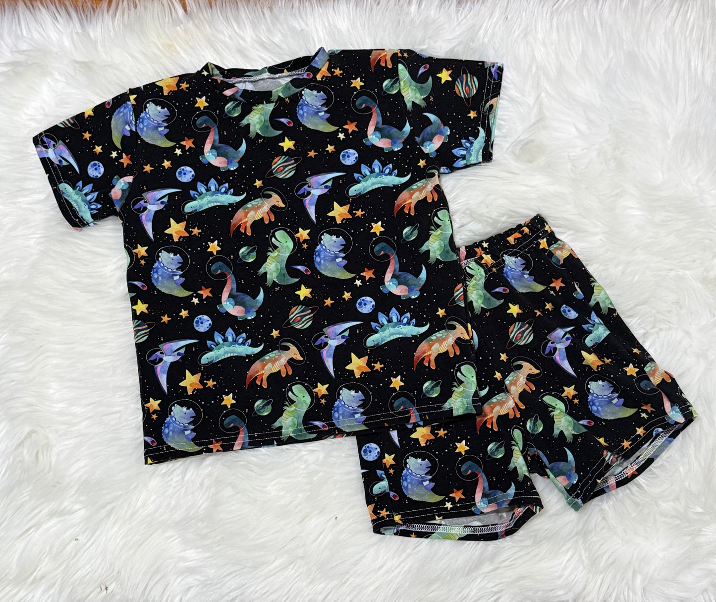 Space Dino bamboo lounge set