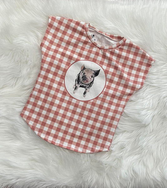 Pink pig dolman